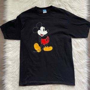 Vtg Mickey Mouse Disney Character Fashions 80s Single Stitch T Shirt XL USA